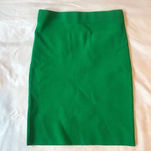 T by Alexander Wang bodycon skirt GREEN